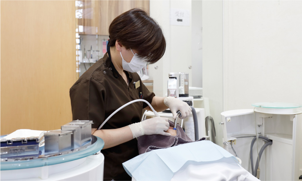 歯の温存を図る歯周病治療